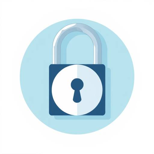 Illustration of a locked padlock, representing secure cookie access.