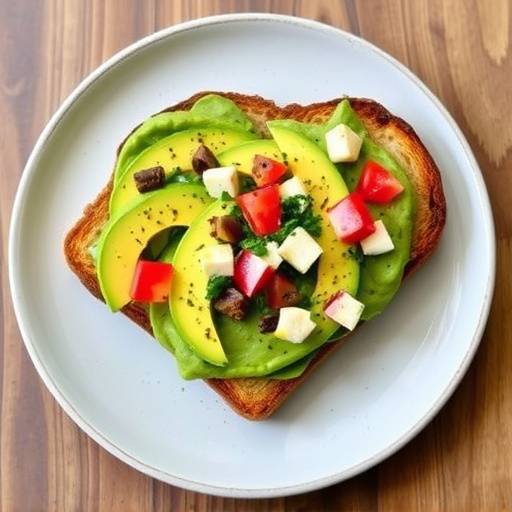 Image of easy biltong and avocado toast